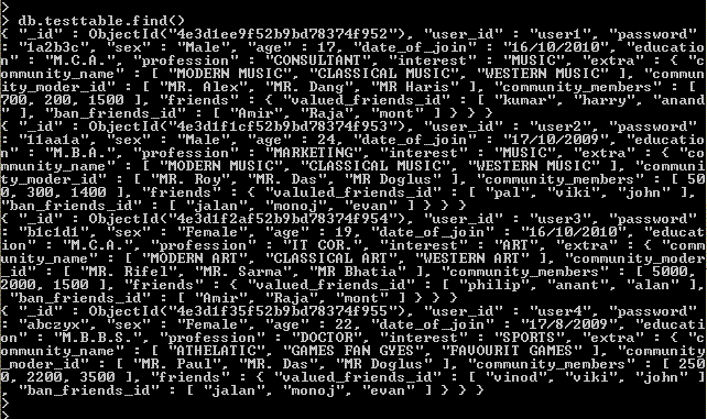 mongodb-query-view-data