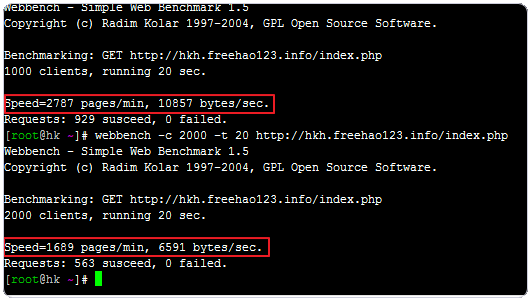 PHP 5.6比PHP 7減慢速度