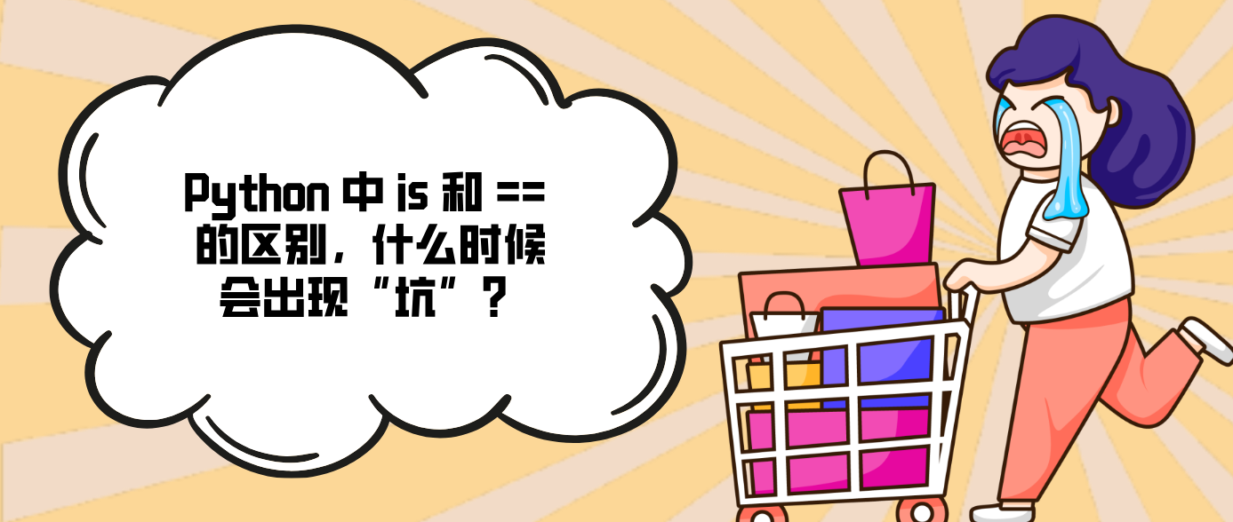 Python 中 is 和 == 的區別，什么時候會出現“坑”？
