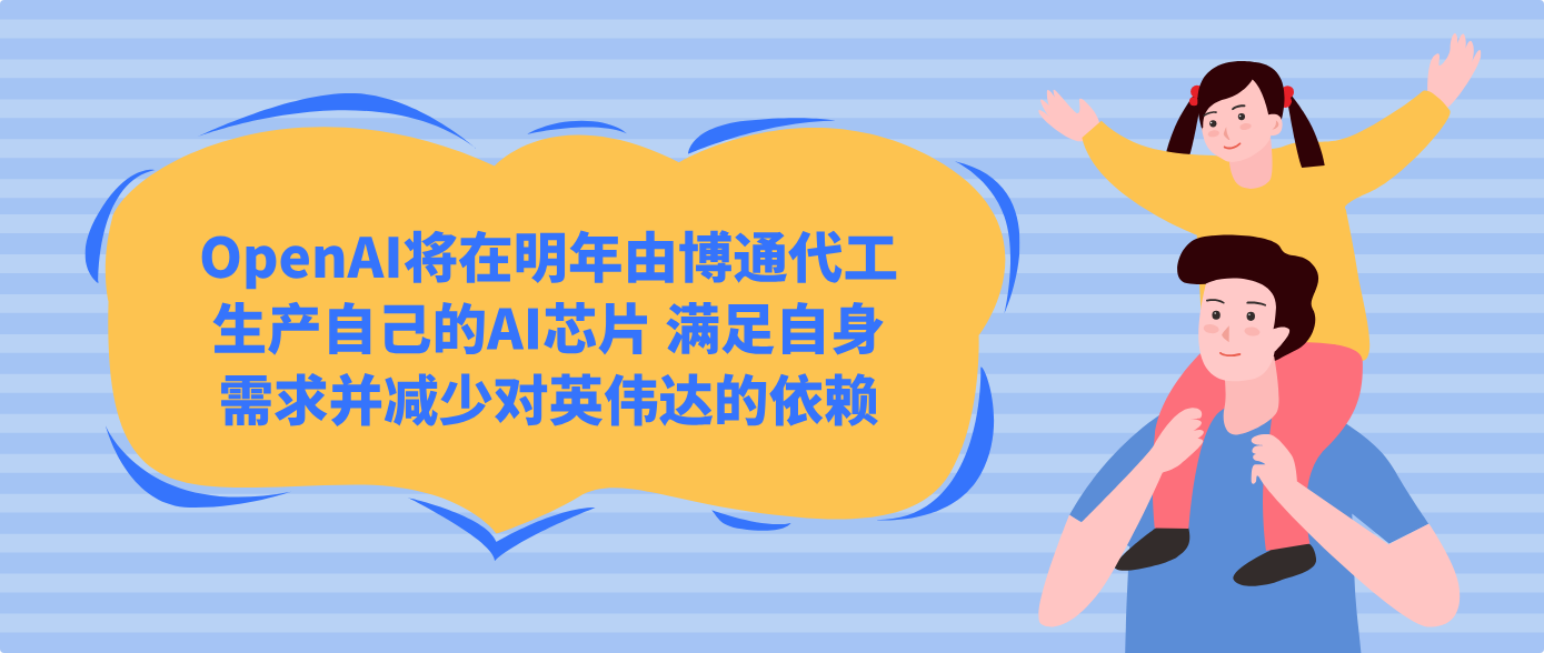 OpenAI將在明年由博通代工生產自己的AI芯片 滿足自身需求并減少對英偉達的依賴